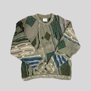 Vintage COOGI 3d knit sweater